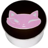 Wildcat Impression Pink Cat on Black Plug