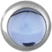 Wildcat Smooth Jewelled - Bleu clair, 8,0 mm