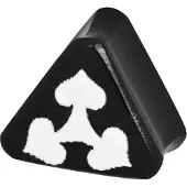 Wildcat White Spade Triangular - 10,0 mm