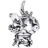 Wildcat Skull &amp; Snake without Chain