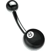 Wildcat Picturebell Eight Ball - 1,6 mm, 12,0 mm
