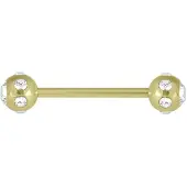 Wildcat Multi Jewelled - 12,0 mm, Bela, 4,0 mm