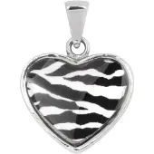 Wildcat Casting Zebra-Style Heart