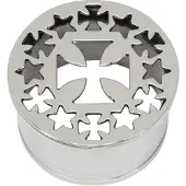 Wildcat Impression Cross and Crosses Stars Tunnel - 14,0 mm