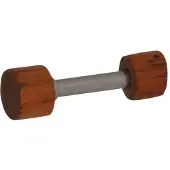 Wildcat Wood Fake Plug<!--63fee156e1dfa--> - 6,0 mm, Ruskea