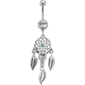 Wildcat Young Bull Dreamcatcher Bananabell<!--63fcb4913dafe--> - 10,0 mm, Hopeinen metalli