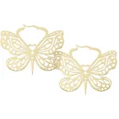 Wildcat Bohemian Butterfly Hoops