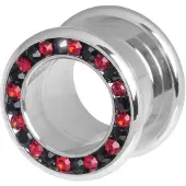 Wildcat Red &amp; Black Jewelled Channel Set