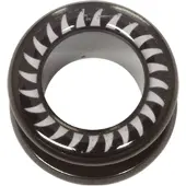Wildcat White &amp; Black Shark Fins - 12,0 mm