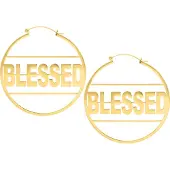 Wildcat Blessed Hoops - korvarenkaat - Kultainen metalli