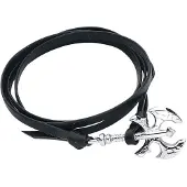 Wildcat Axe Leather Bracelet - nahkaranneke