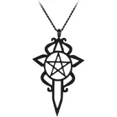 Wildcat Pentagram Dagger - kaulakoru