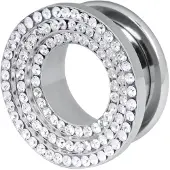 Wildcat Triple Jewelled Tunnel - 18,0 mm, Bela