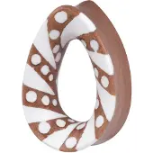 Wildcat Spiral Dots Teardrop - 20,0 mm