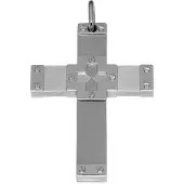 Wildcat Steel Cross "S" Anhänger