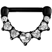 Wildcat Jewelled Heart - 1,6 mm, 14,0 mm