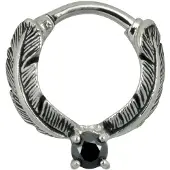 Wildcat Feather - 1,2 mm, Schwarz