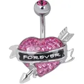 Wildcat Crystal Evolution Sealed Heart Forever Bananabell - 10,0 mm, Pink