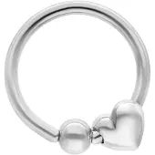 Wildcat Lovely Clip In Ball Ring