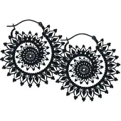 Wildcat Floral Nautilus Hoops<!--6401f0d449b5a-->