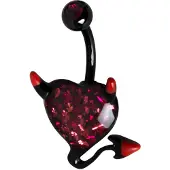 Wildcat Devil Heart - 10,0 mm, Rot