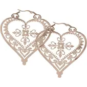 Wildcat Heart of Royal Blood Hoops