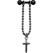 Wildcat Ear Pendant Cross