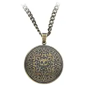 Wildcat Skull Coin Kette