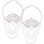 Wildcat Peacock Hoops<!--63f8b663deb05-->