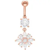 Wildcat Crystal Flower Bananabell - napakoru - Ruusukultainen metalli