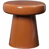 Broste Copenhagen Jelly Side Table - Orange - H 36CM
