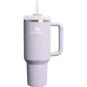 Stanley Quencher H2.O FlowState Tumbler ruostumaton tumbler-pullo ja pilli iso Purple Dust 1 kpl