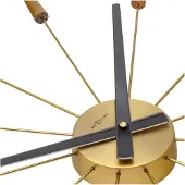 Nextime - Plug Inn Seinäkello 58 cm Pronssi