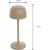 LINDBY Ulkovalaisin , Arietty, himmennettävä, Beige, Olohuone, Alumiini, Moderni