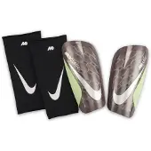 Nike Säärisuojat Mercurial Lite Mbappé Personal Edition - Plum Eclipse/Neon/Hopea, koko Large/170-180cm