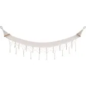 House Nordic Eli - Hammock, Polyester/Cotton, Larch, Off White - Beige - 200X80X3CM