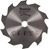 Makita Katkaisuterä puulle ; 165x2x20,0 mm; Z10; 20°