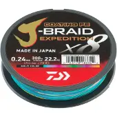 Daiwa J-Braid Expedition X8E 300 m Multi Color kuitusiima