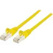 Intellinet Cat6 keltainen verkkokaapeli, 5m