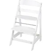 Roba Born Up 2-in-1 Syöttötuoli, White/Greyish Quilted