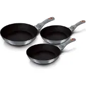 Berlinger Haus SET 3 GRANITE FRIED 20/24 / 28CM BERLINGER HAUS MOONLIGHT BH-6169