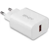 Lindy 73412, Sisätila, Ulkona, AC, 12 V, Valkoinen
