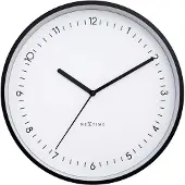 Nextime Berlin Seinäkello 30 cm Valkoinen