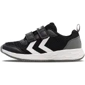 Hummel Urheilukengät 'Turbo Run 1.0' harmaa / musta / valkoinen