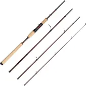Abu Garcia Tormentor2 Travel Spinning Rod (Type: 804ML - 8-24 g / 2.44 m)