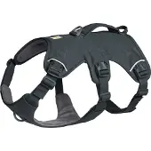 Ruffwear Web Master monik ytt inen tukikoiran valjas vaellus- ja polkujuoksuk ytt n, ty k ytt n ja arkik ytt n, basaltinharmaa, pieni
