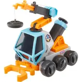 Mga Big Adventures Kuumikroskooppi Space Rover STEM -leluajoneuvo, jossa on mikroskooppimagneettinen nosturi, jatkettava kahmari tytφille po