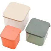 Done by Deer Food Storage Container Set L Elphee Colour Mix - Multi/patterned - ONE SIZE