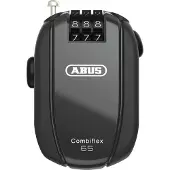ABUS Combiflex StopOver 65, vaijerilukko, musta