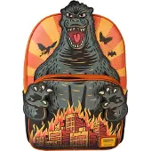 Loungefly Toho Godzilla täysikokoinen Cosplay-reppu